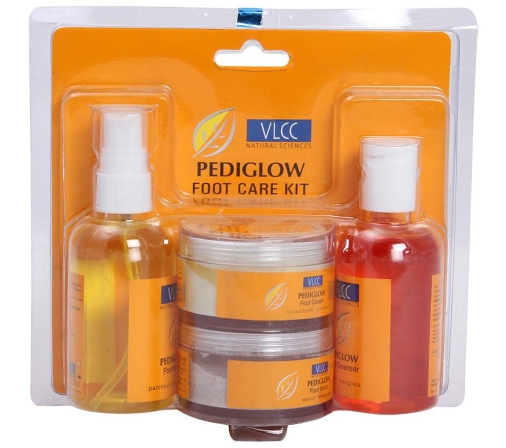 A VLCC Foot Care Kit in its packaging.