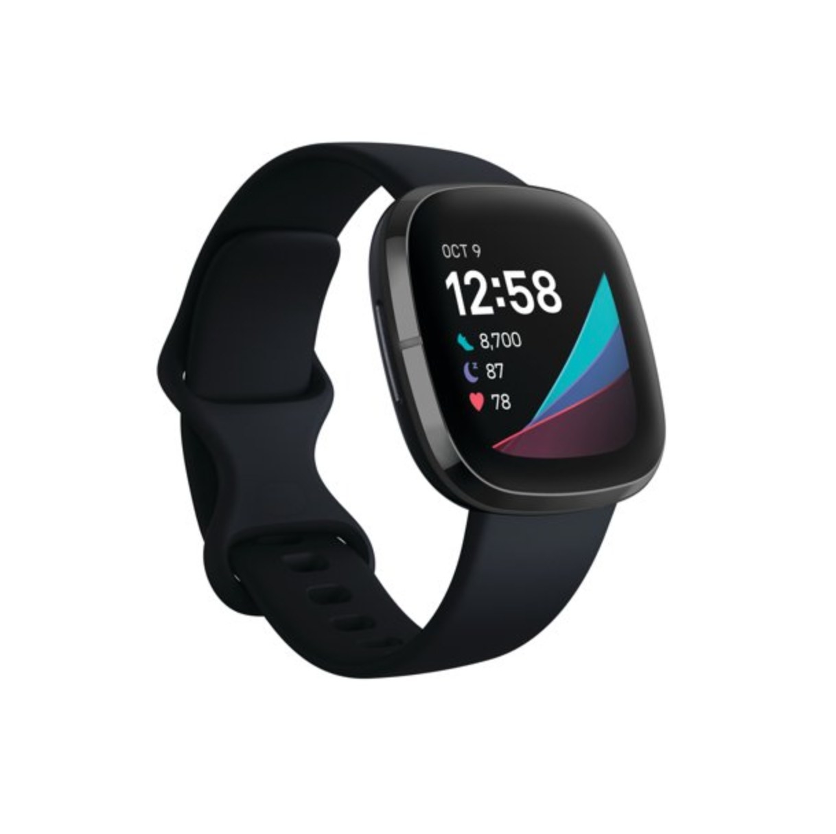 the fitbit in black