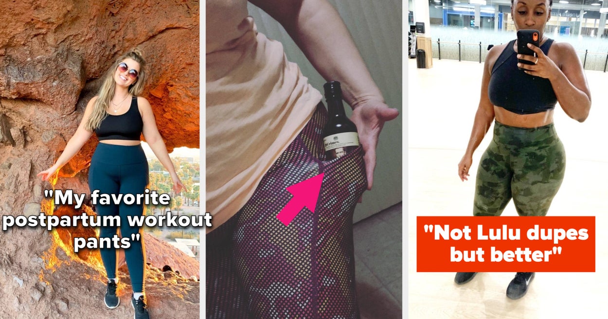 18 Pairs Of Leggings That Mom Reviewers Have Said They Literally 'Live In'