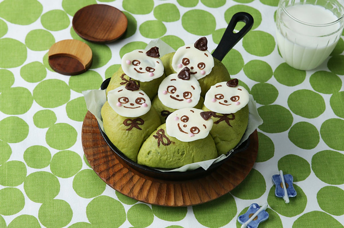 抹茶の行司がどすこいちぎりパン 抹茶の行司がどすこいちぎりパン