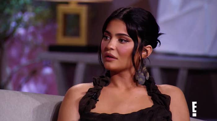 Kylie Jenner talks to Andy Cohen