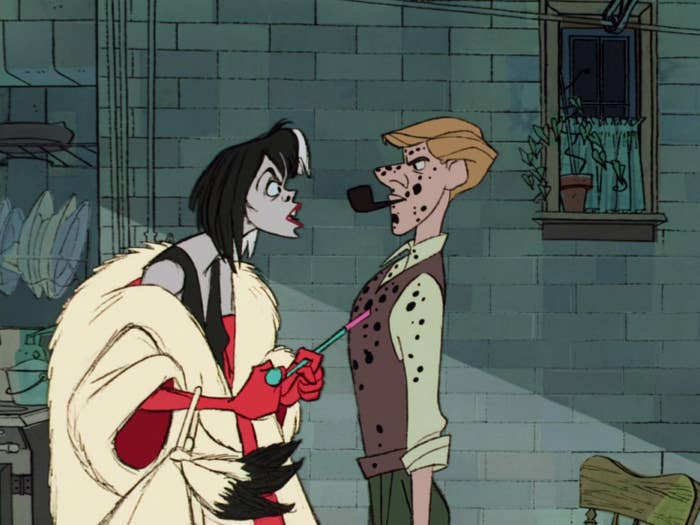 Cruella yells at Rodger