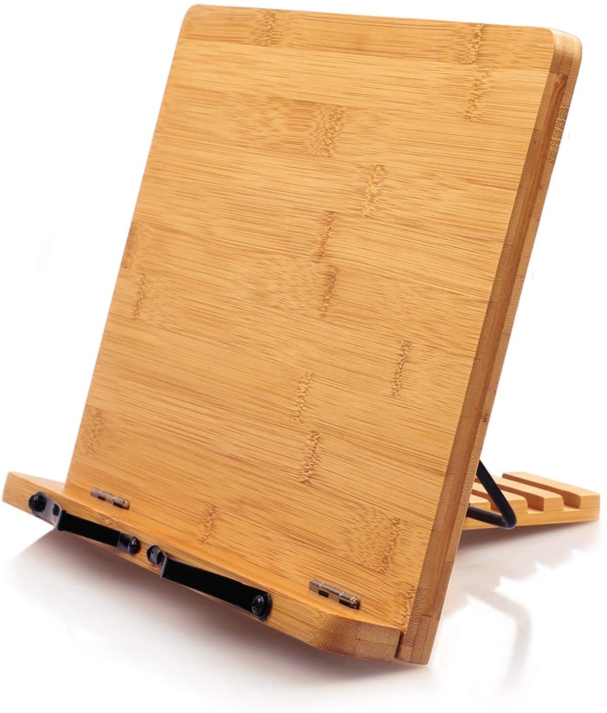 The bamboo cookbook stand