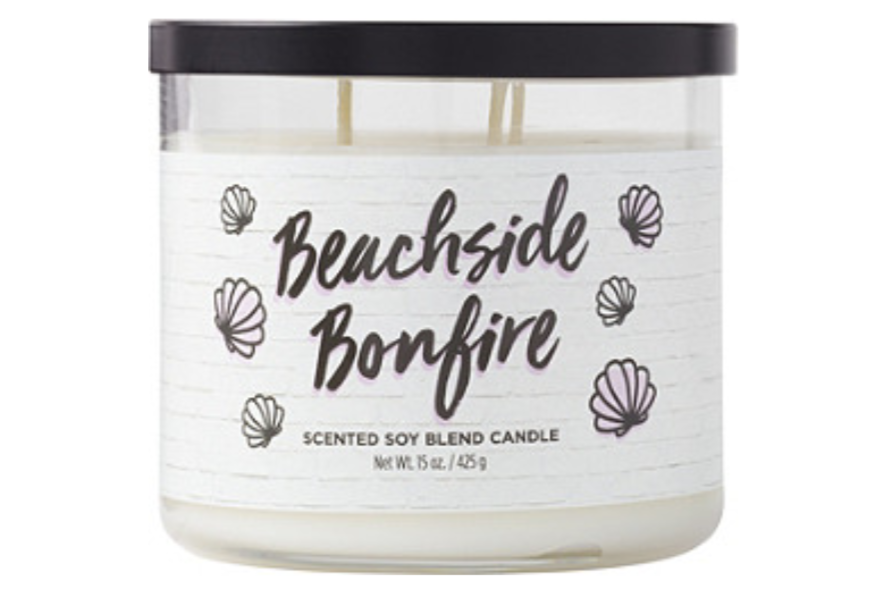 the beachside bonfire candle