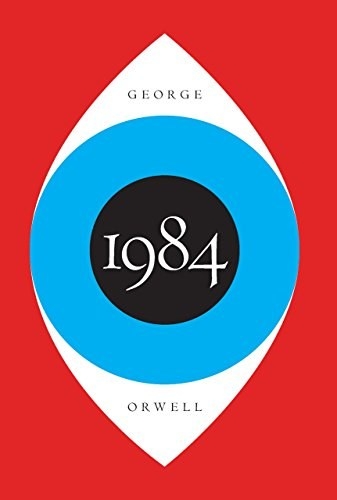 A blue eye on the cover of 1984