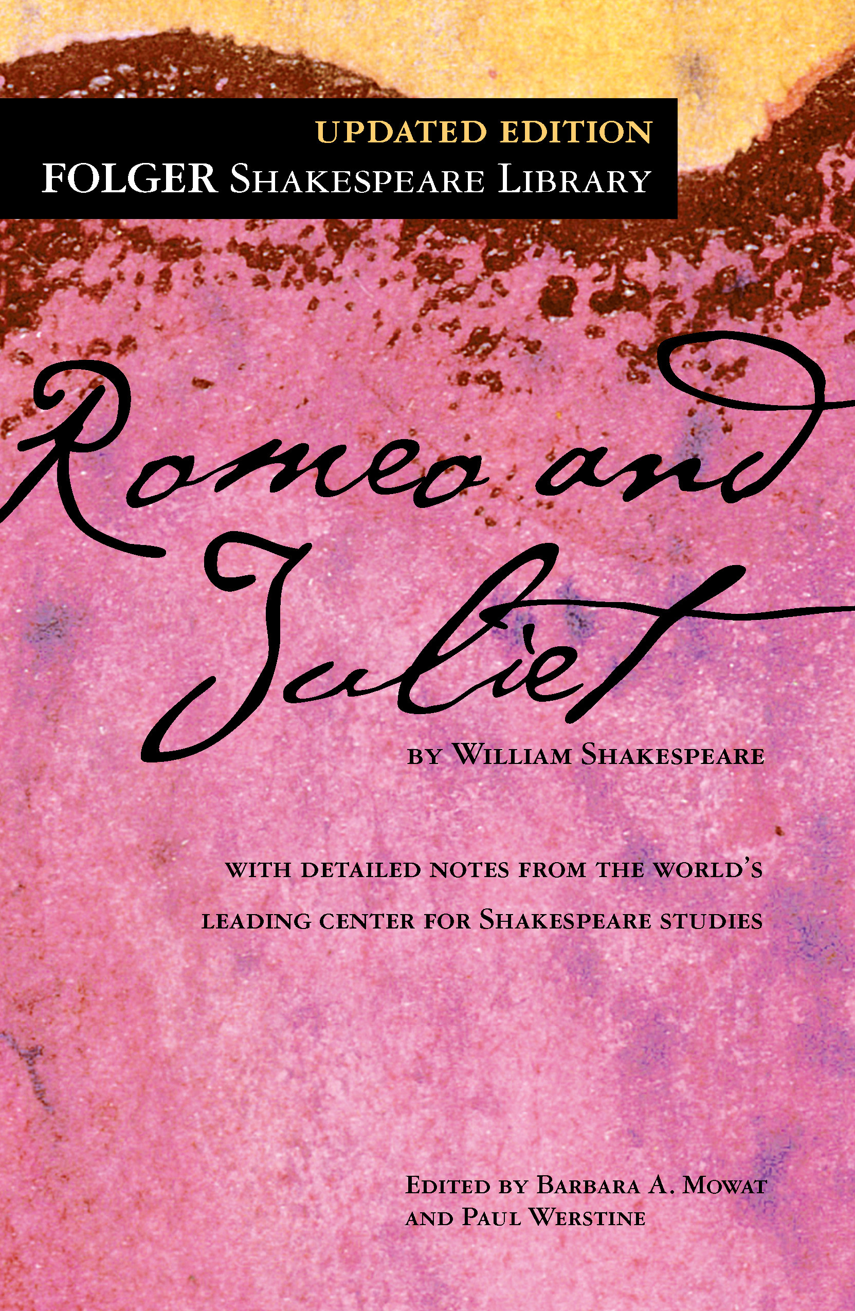 The book cover for Romeo and Juliet