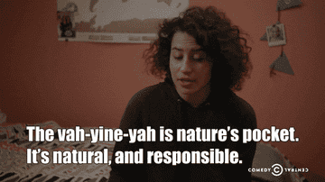 Ilana talking about vaginas being nature&#x27;s pocket
