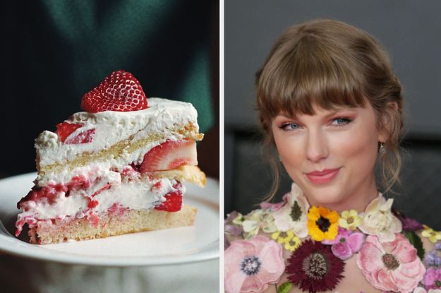 Strawberry cake and Taylor Swift