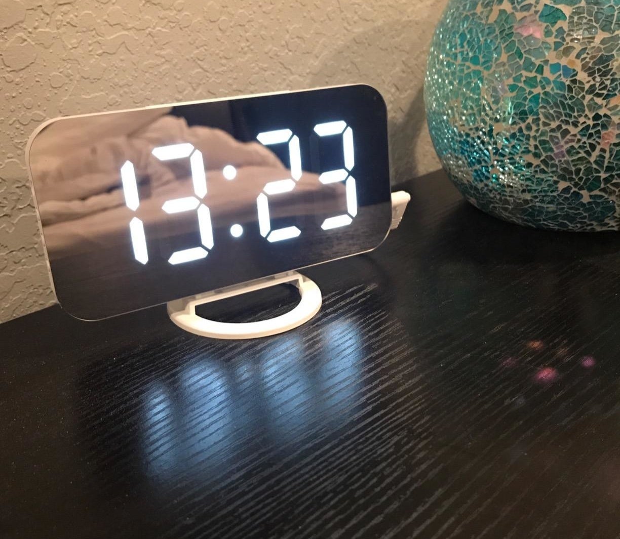 the alarm clock on a reviewer&#x27;s table