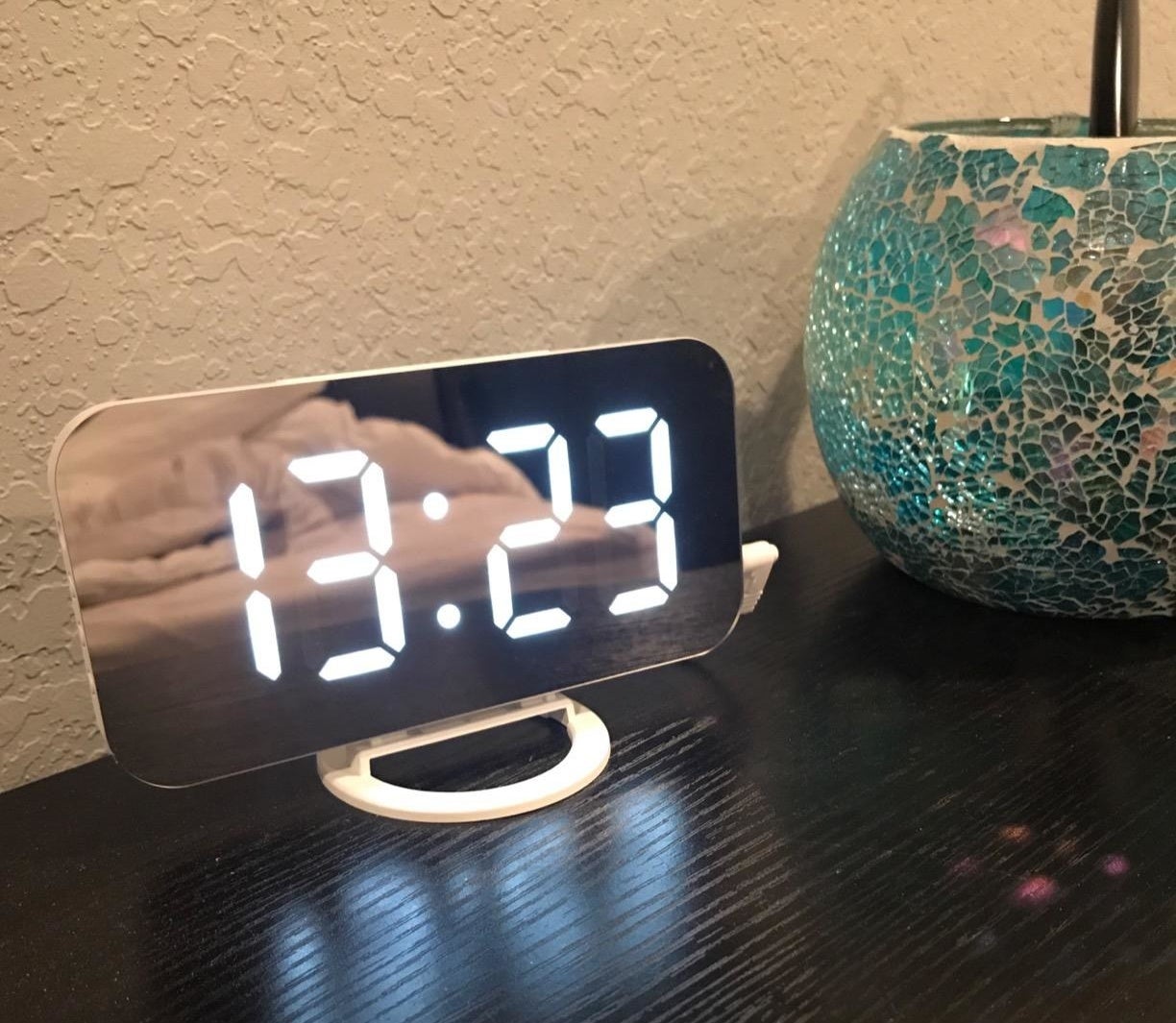the alarm clock on a reviewer&#x27;s table