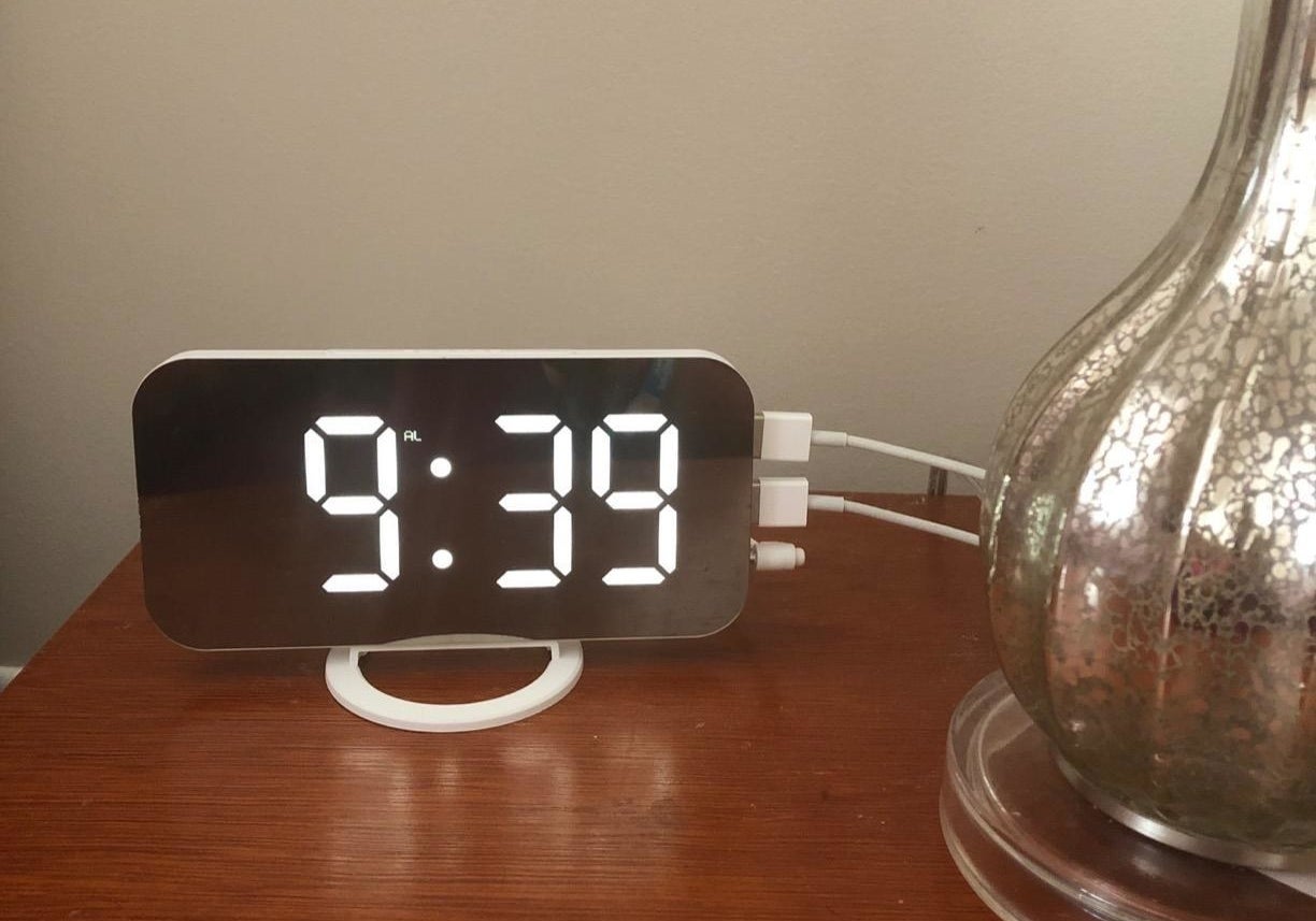 A reviewer's clock