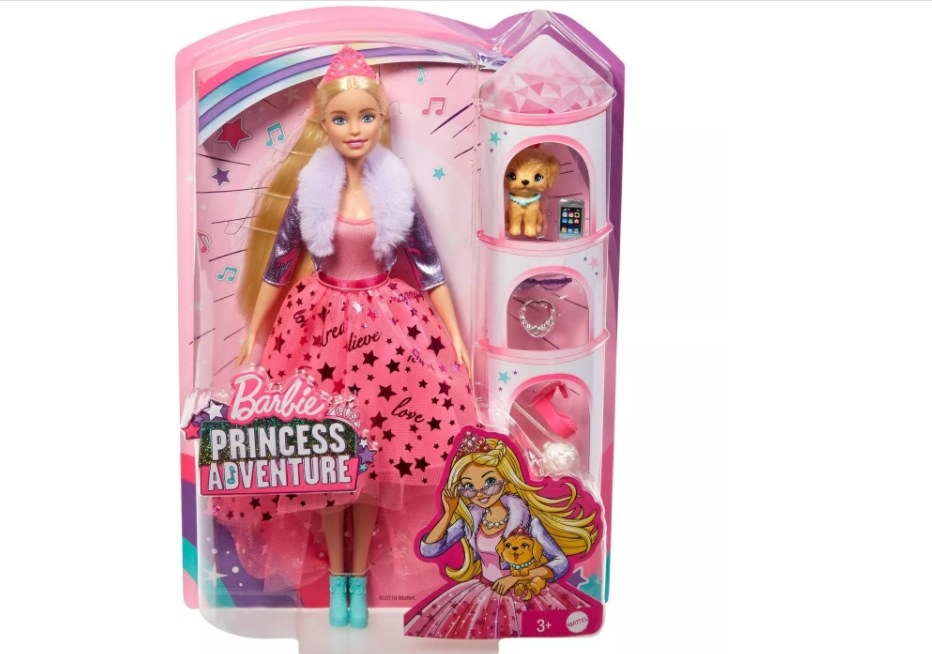 A Deluxe Barbie Princess Adventure doll