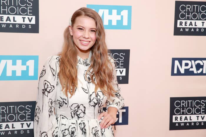 Bindi Irwin attends the Critics&#x27; Choice Real TV Awards at The Beverly Hilton Hotel on June 02, 2019 in Beverly Hills, California