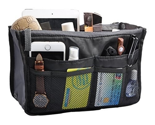 Black purse organiser