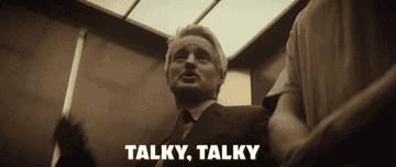 Mobius M. Mobius saying &quot;talky talky&quot;