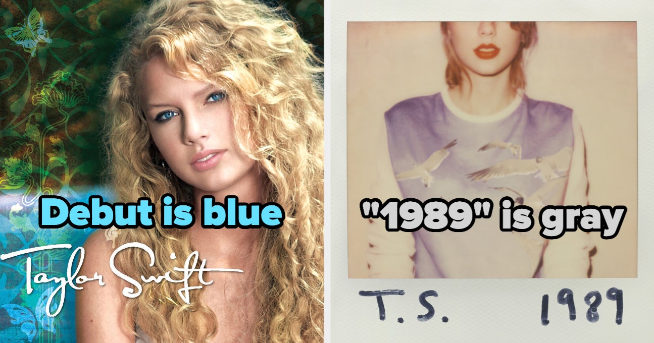 What Color Represents Each Taylor Swift Album?