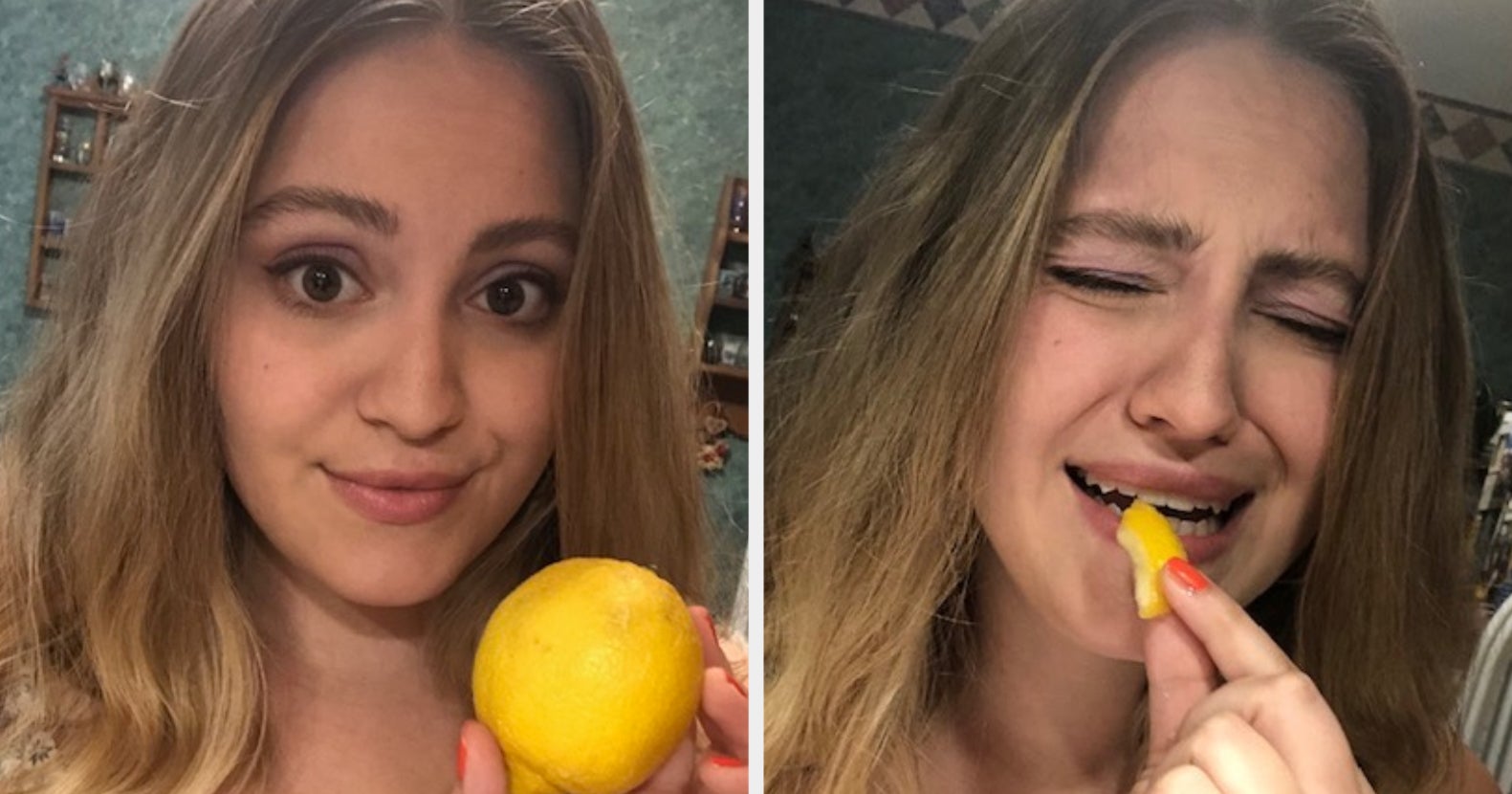 lemon skin before and after