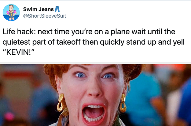 The mother in Home Alone yells