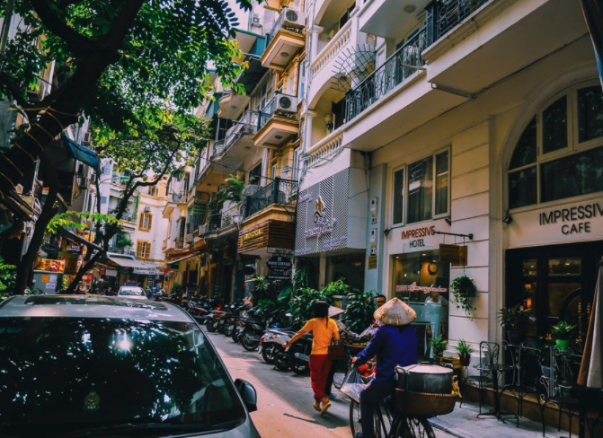 A laneway in Vietnam