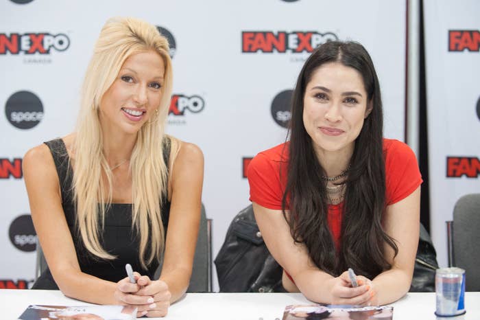Miriam and Cassie at Fan Expo in 2018