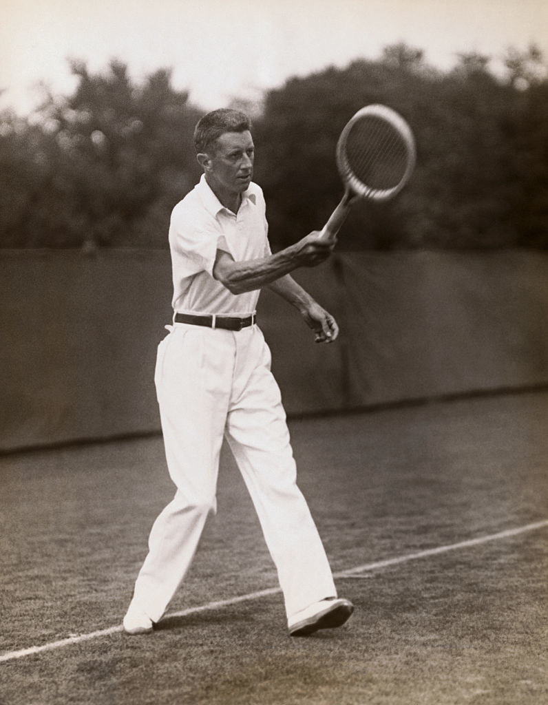 Richard Williams playing tennis
