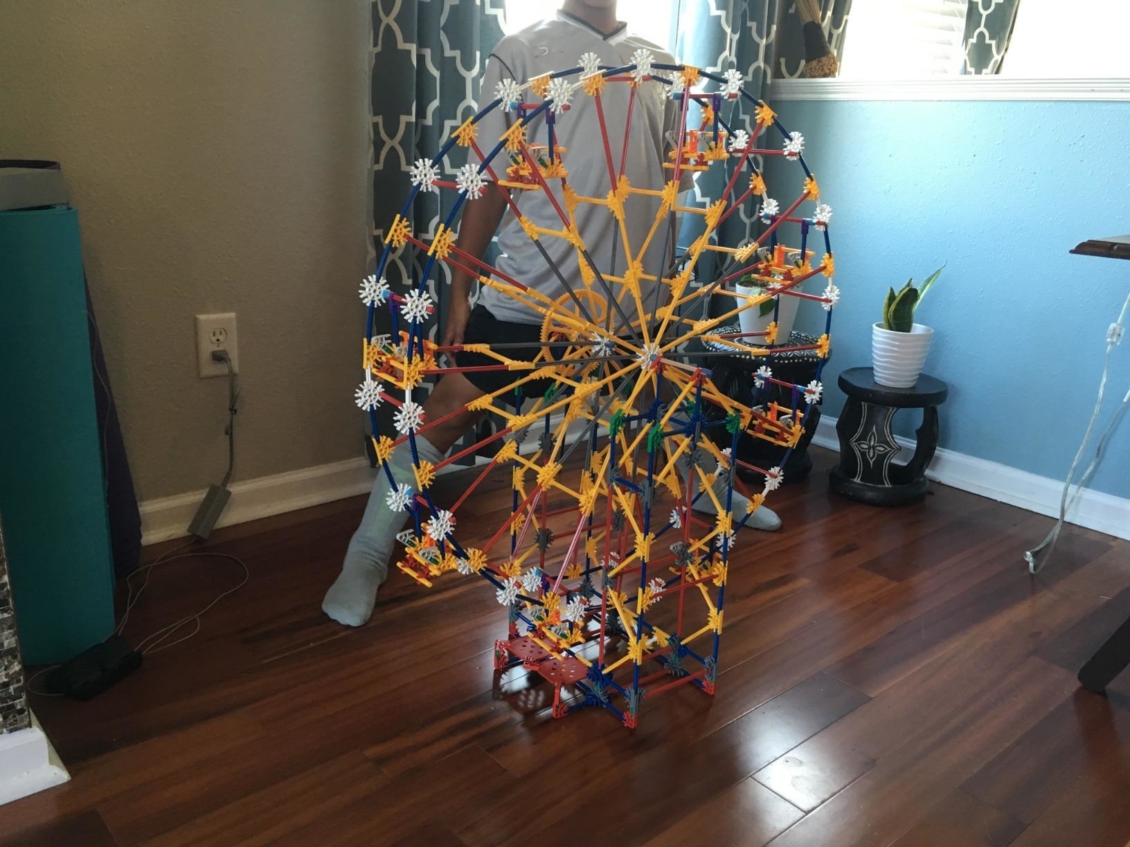 A reviewer&#x27;s completed ferris wheel
