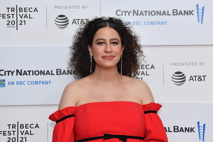 Ilana Glazer is photographed at the premiere of &quot;False Positive&quot;