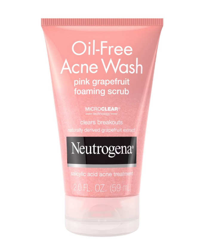 Neutrogena Oil-Free Acne Wash Pink Grapefruit Foaming Scrub