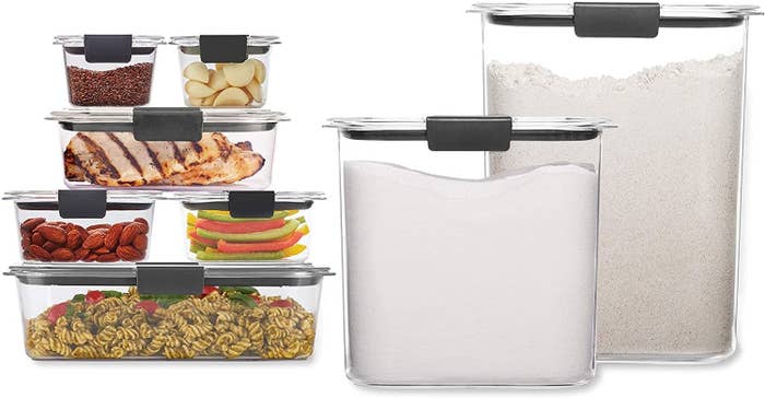 Rubbermaid Brilliance Storage Containers Are On Sale For Prime Day