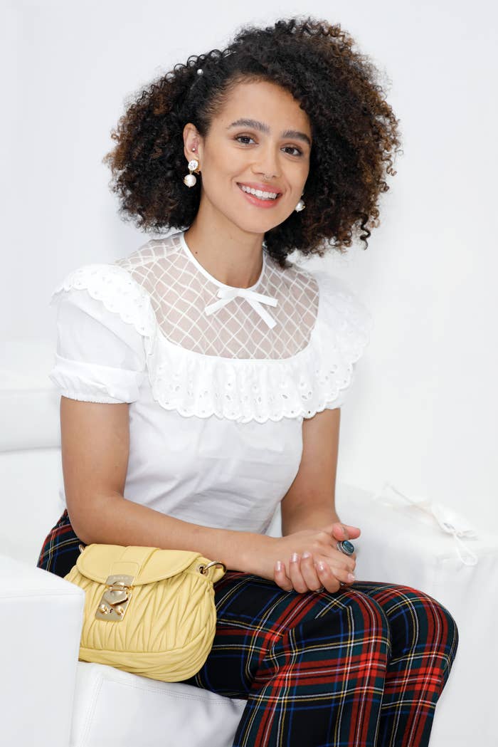 Nathalie Emmanuel photographed during the 77th Venice Film Festival at the Excelsior Hotel on September 8, 2020, in Venice, Italy