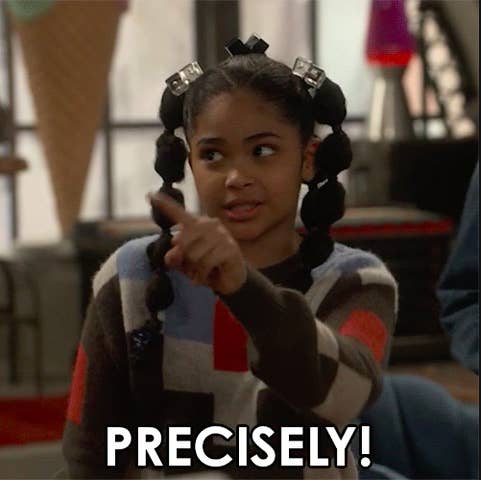 Millicent saying &quot;Precisely&quot; on &quot;iCarly&quot;