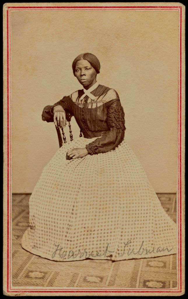 A portrait of a young Harriet Tubman