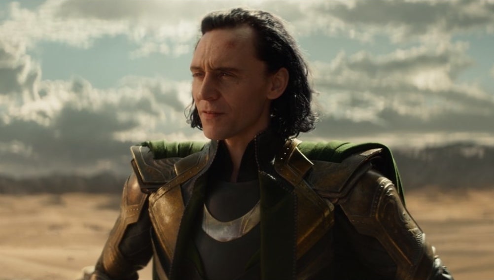 Loki looking into the distance