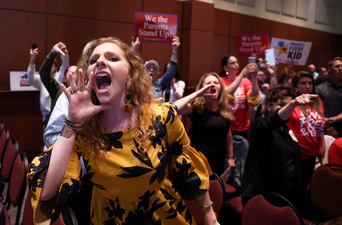 Anti-Critical Race Theory Protests End Loudoun County School Board Meeting