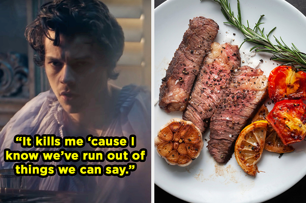 Plan A 4-Course Meal And We'll Tell You Why Harry Styles Broke Up With You