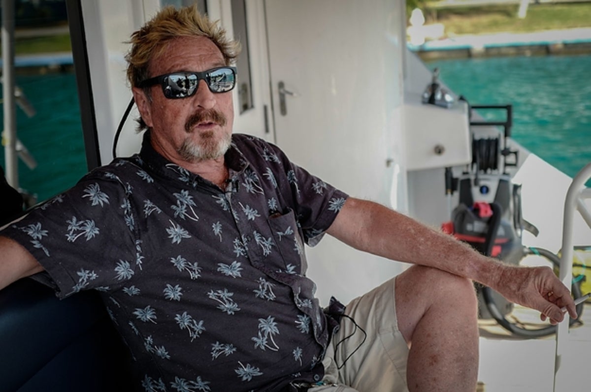 Photo of John McAfee died in Spain after extradition ruling