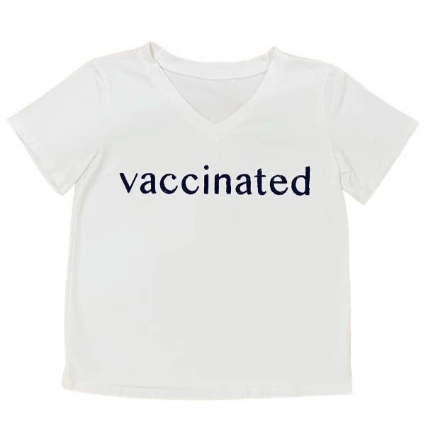 Sparkle City Vaccinated T-Shirt (Also Available in a Sweatshirt)