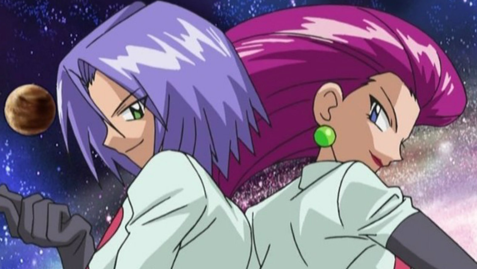 8. Jessie and James (Team Rocket) from Pokémon. 