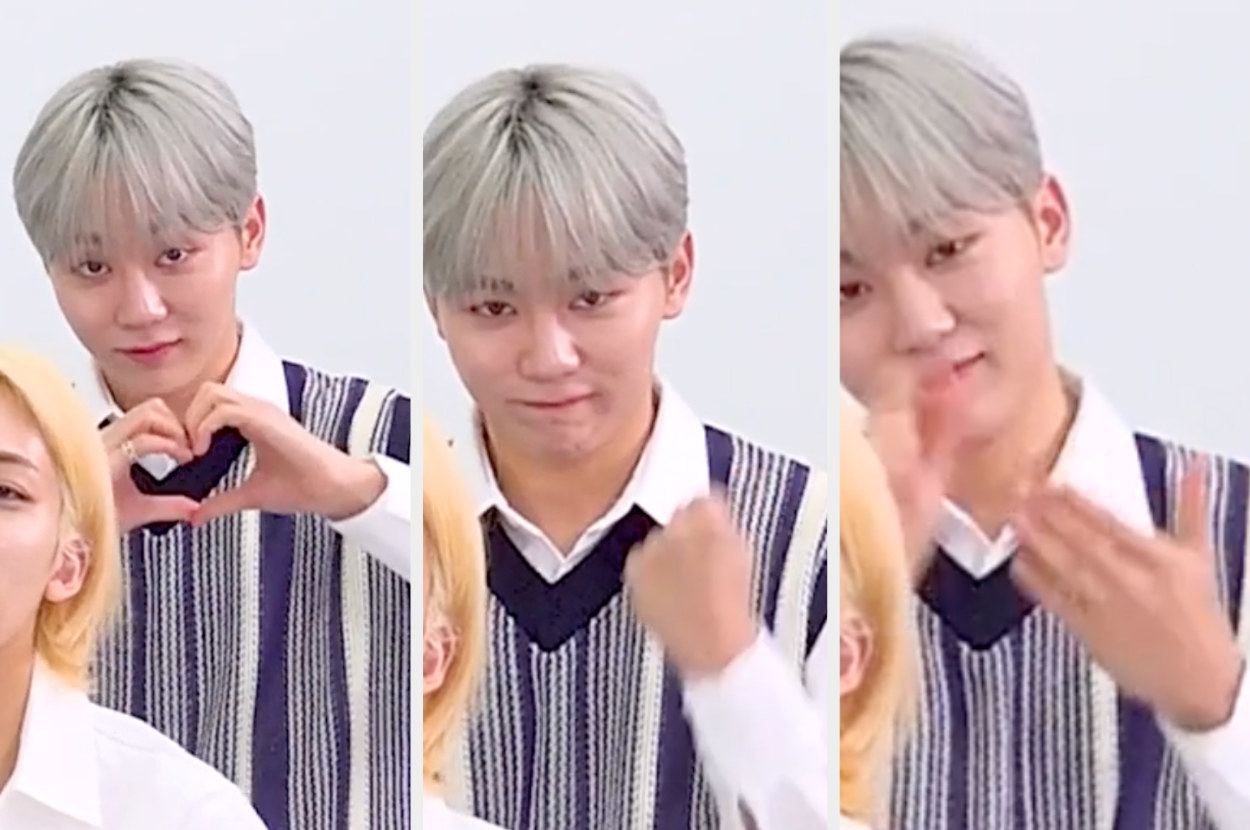 Seungkwan&#x27;s reactions in the back to Jeonghan&#x27;s answers