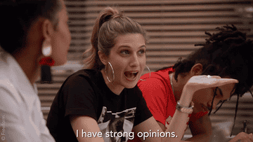 Nomi from &quot;Grownish&quot; saying, &quot;I have strong opinions&quot;