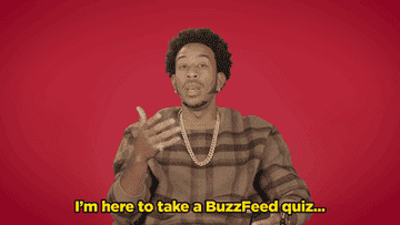 Ludacris saying, &quot;I&#x27;m here to take a BuzzFeed quiz...&quot;