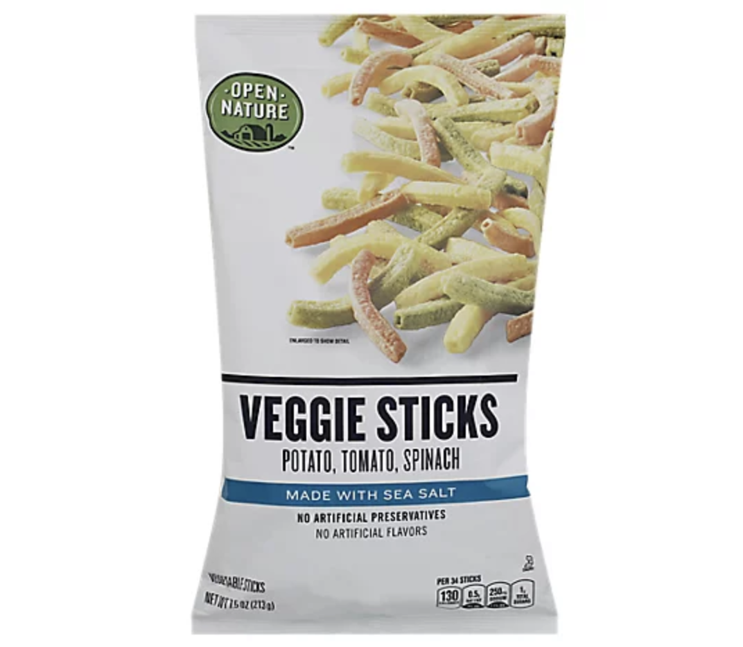 Bag of veggie sticks.