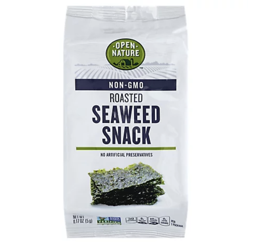 Bag of seaweed.