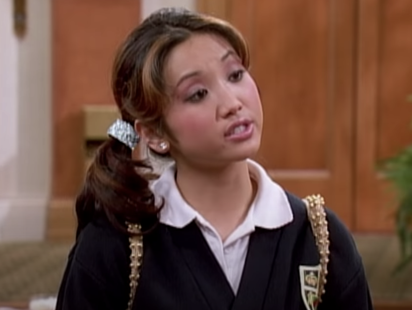 London Tipton talking to someone