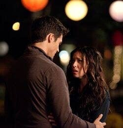 Jeremy (Steven R. McQueen) and Anna (Malese Jow)