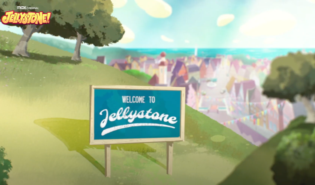 &quot;Welcome to Jellystone&quot; sign