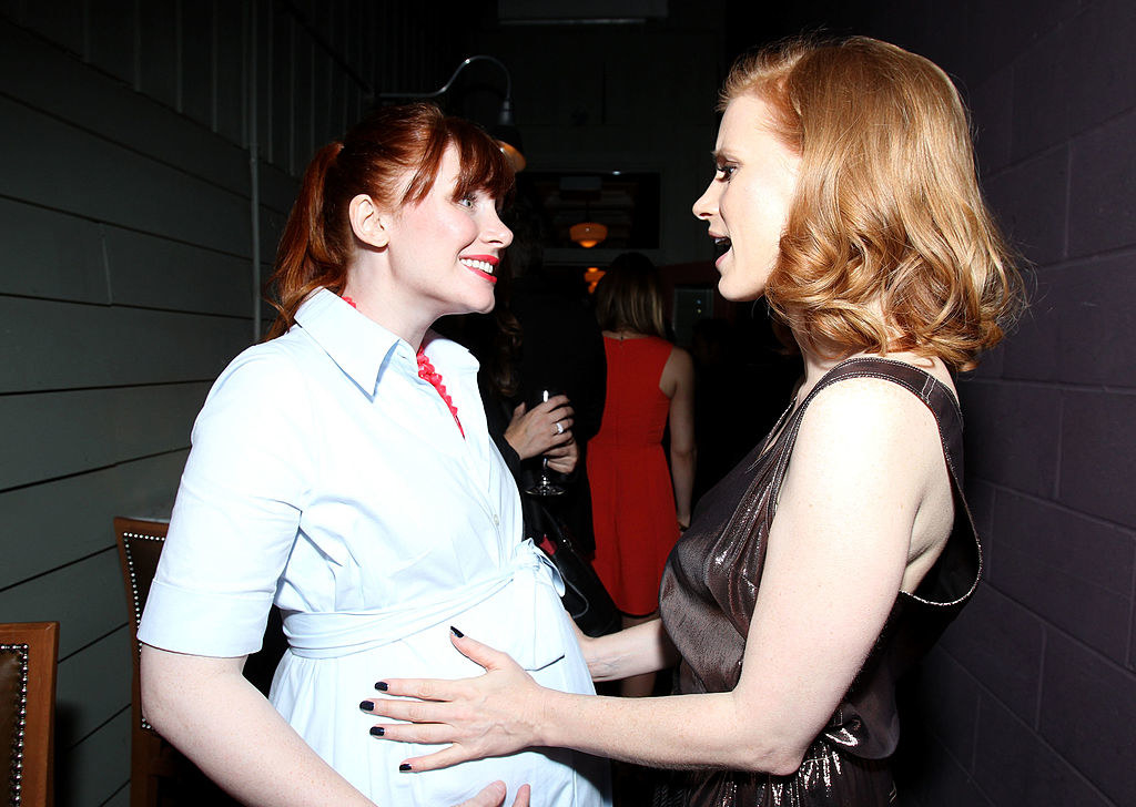 Bryce Dallas Howard (L) and Jessica Chastain attend Kate Spade New York and Bryce Dallas Howard&#x27;s Celebration of Women in Film