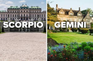 Two mansions – one being a Scorpio and the other a Gemini