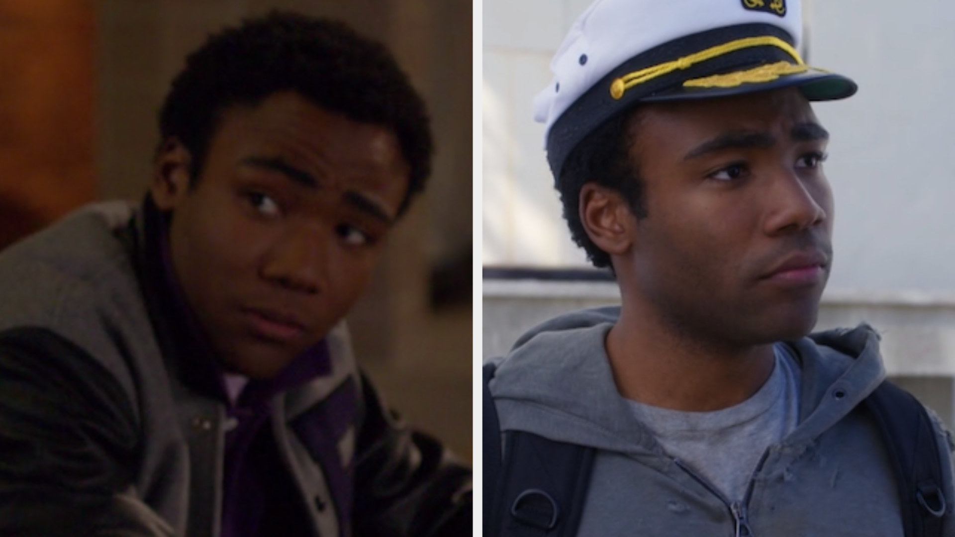 Donald Glover in the first episode of &quot;Community&quot; vs. his last, &quot;Geothermal Escapism&quot;