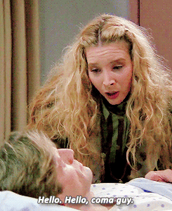 Phoebe flirts with man in a coma
